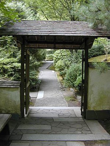 Exotic Traditional  Japanese Garden Gate