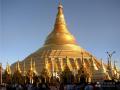 The Shwedagon Pagoda In Burma