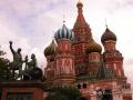 The Saint Basil's Cathedral In Russia