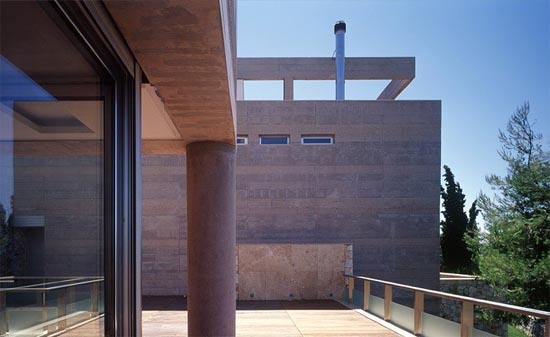 Natural Stone and Concrete Ekali Houses 03