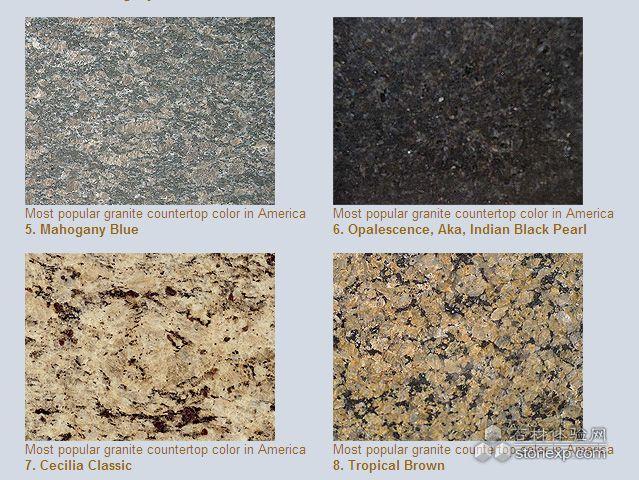 Top 10 Popular Granite Countertop Colors In Usa Stone