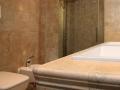 Bathroom of House Sassano Located in Foggia, Italy