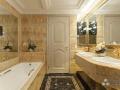 Villa's Bathroom Decorated by Marble