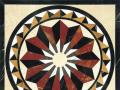 Cool Floor Decorated by Classic Marble Medallion