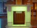 Natural Stone Fireplace, Take the Advantage of the Light Transmission.